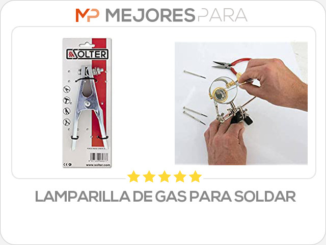 lamparilla de gas para soldar