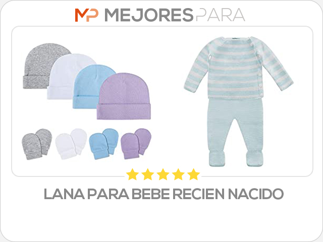 lana para bebe recien nacido