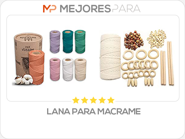 lana para macrame