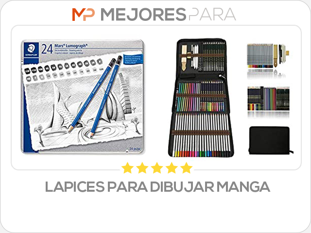 lapices para dibujar manga