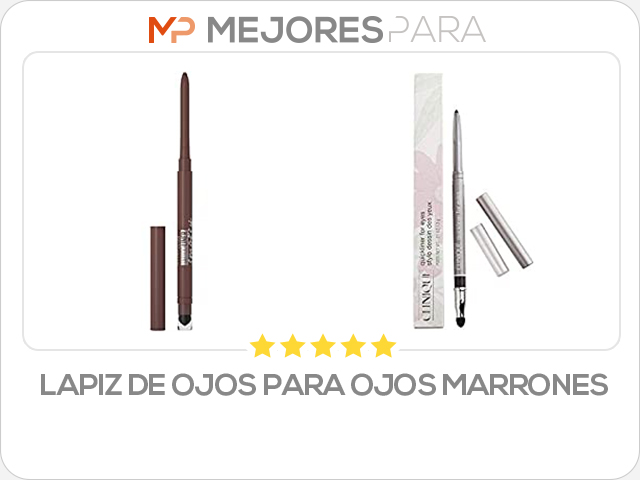 lapiz de ojos para ojos marrones