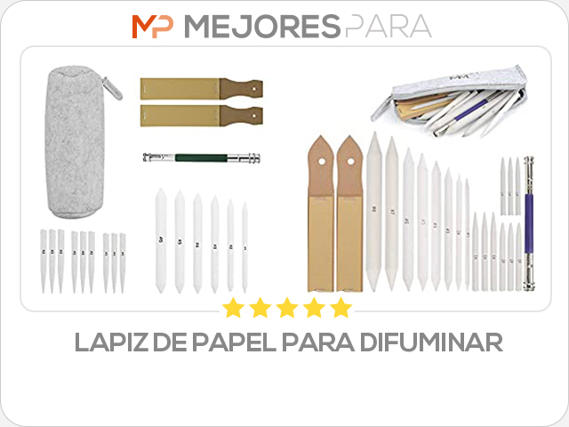 lapiz de papel para difuminar