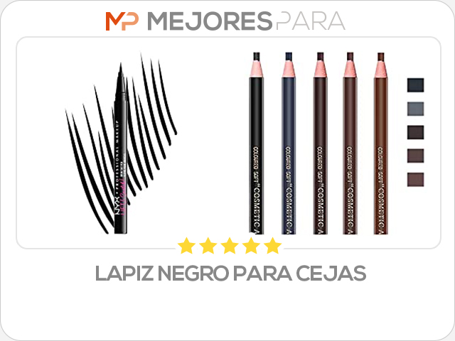 lapiz negro para cejas