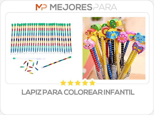 lapiz para colorear infantil