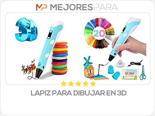 lapiz para dibujar en 3d