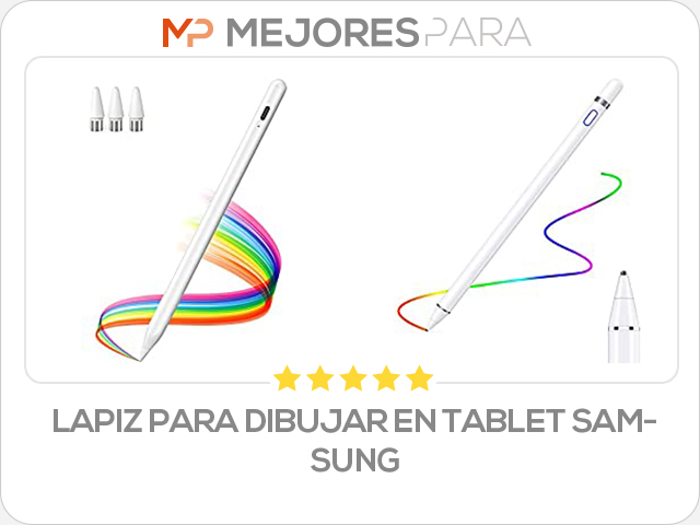 lapiz para dibujar en tablet samsung