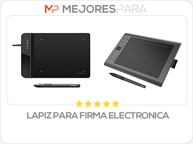 lapiz para firma electronica