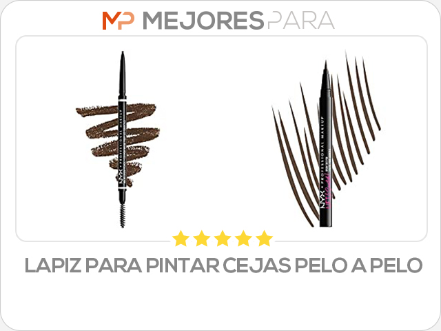 lapiz para pintar cejas pelo a pelo