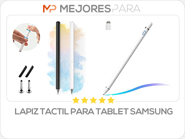 lapiz tactil para tablet samsung