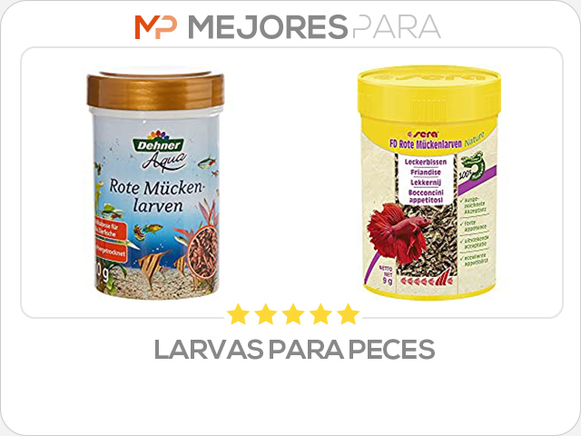 larvas para peces