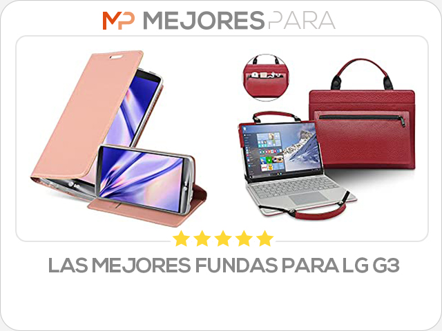 las mejores fundas para lg g3