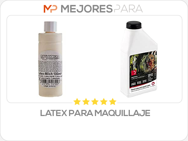 latex para maquillaje