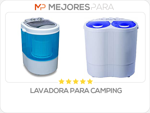 lavadora para camping