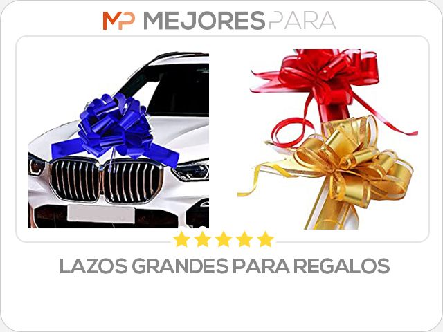 lazos grandes para regalos