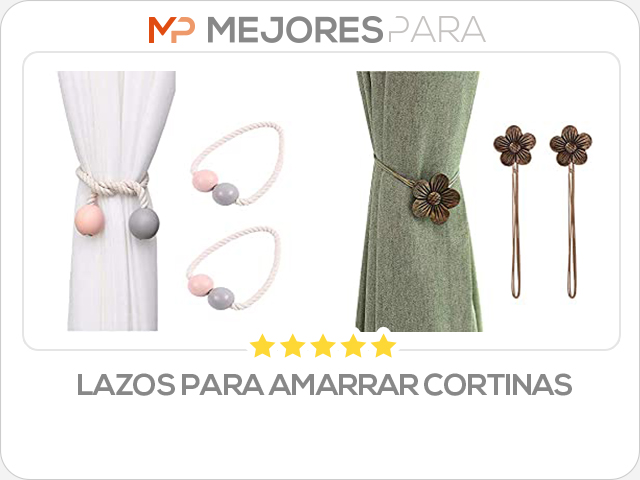 lazos para amarrar cortinas