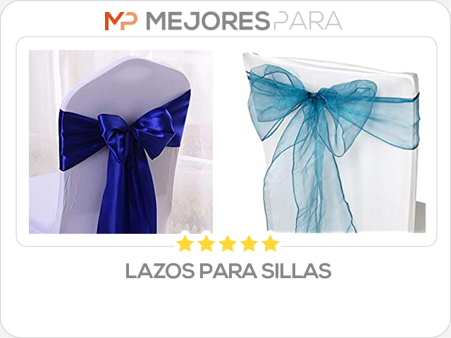 lazos para sillas