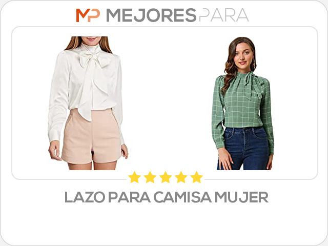 lazo para camisa mujer