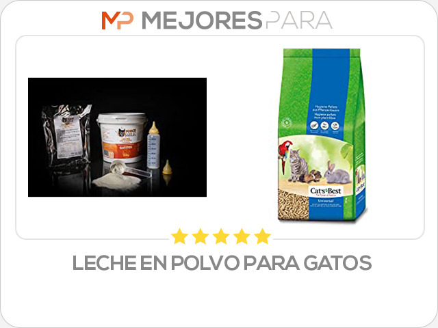 leche en polvo para gatos