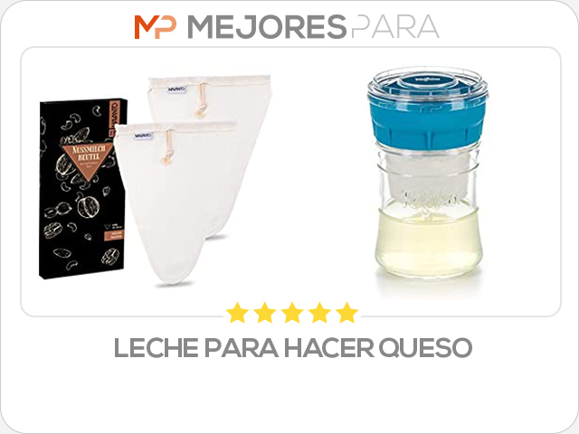 leche para hacer queso