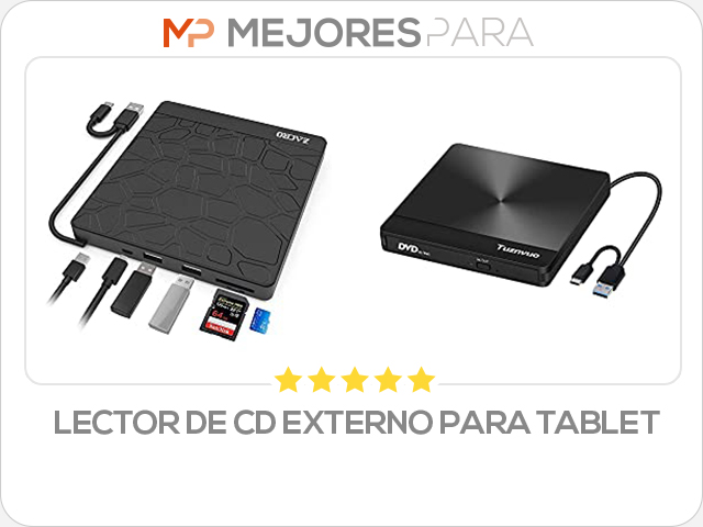 lector de cd externo para tablet