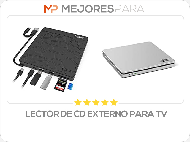 lector de cd externo para tv