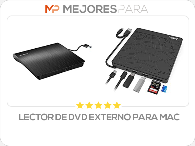 lector de dvd externo para mac