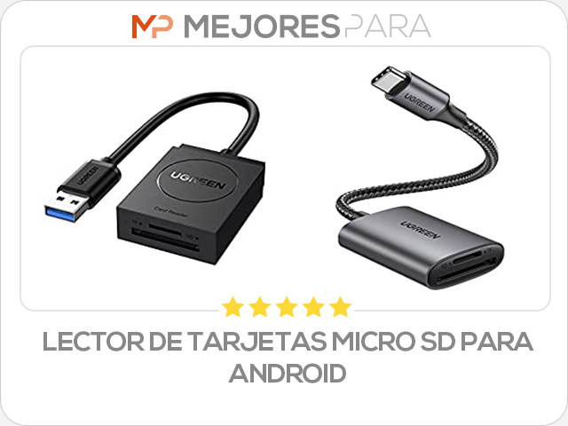 lector de tarjetas micro sd para android