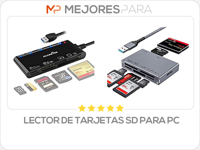 lector de tarjetas sd para pc