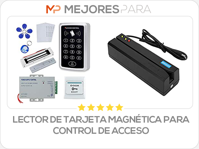 lector de tarjeta magnética para control de acceso