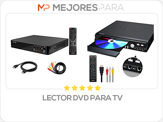 lector dvd para tv