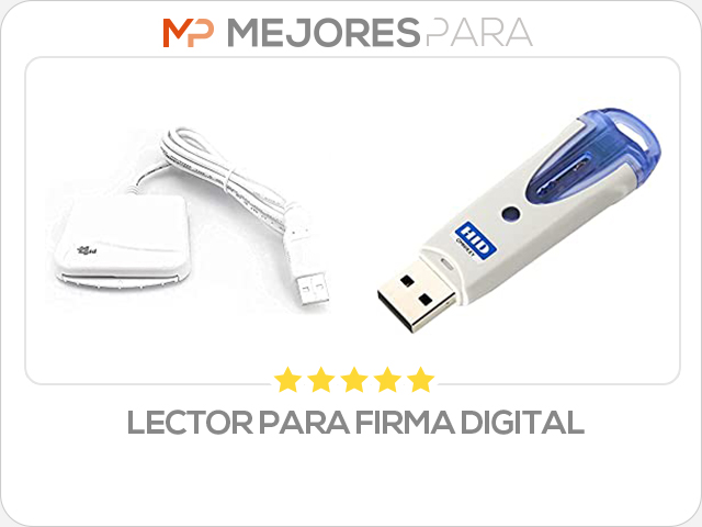 lector para firma digital