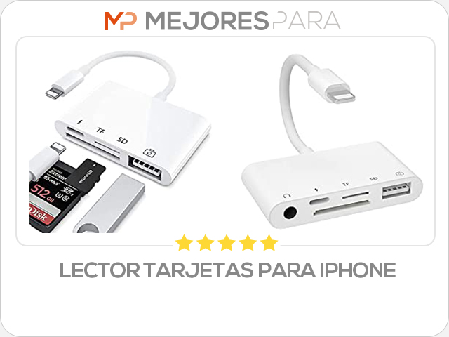 lector tarjetas para iphone