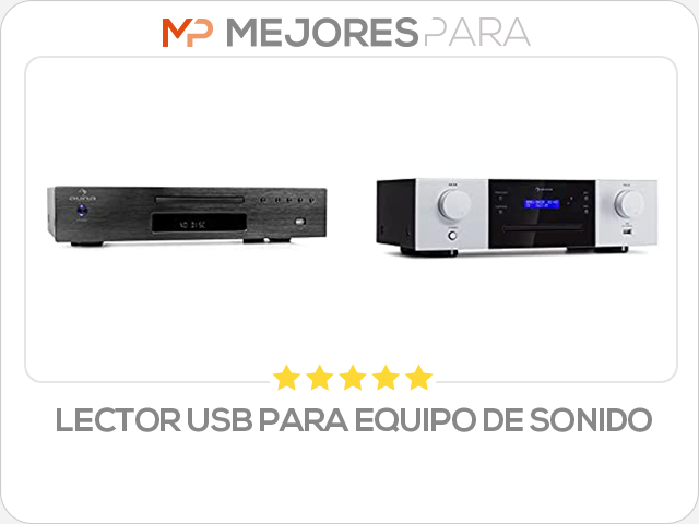 lector usb para equipo de sonido