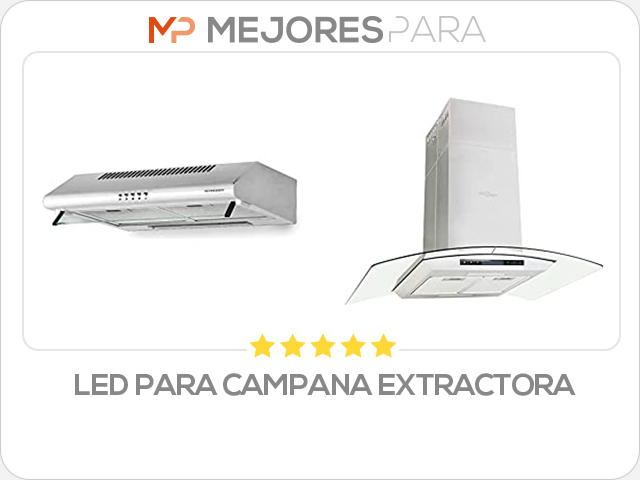 led para campana extractora