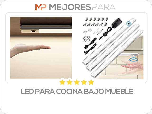 led para cocina bajo mueble