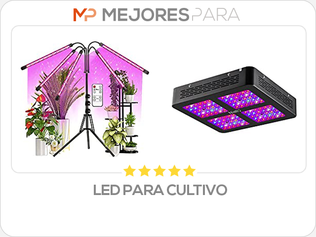 led para cultivo