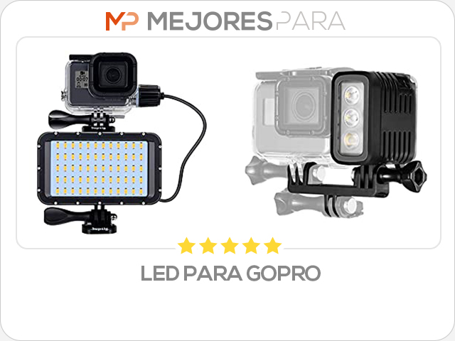 led para gopro