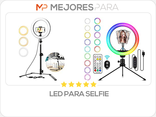 led para selfie