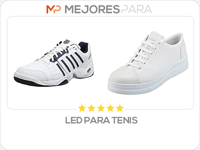 led para tenis