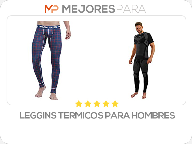 leggins termicos para hombres