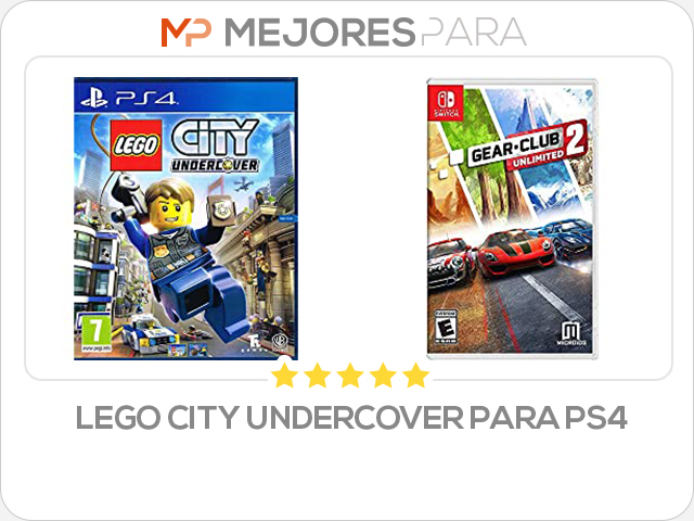 lego city undercover para ps4