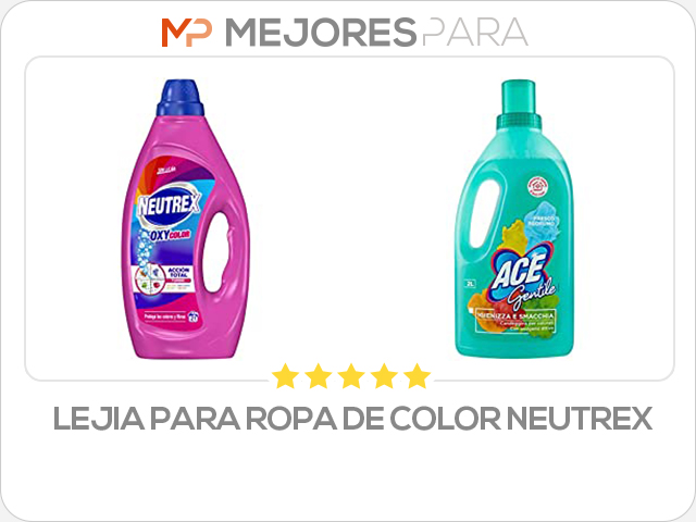 lejia para ropa de color neutrex