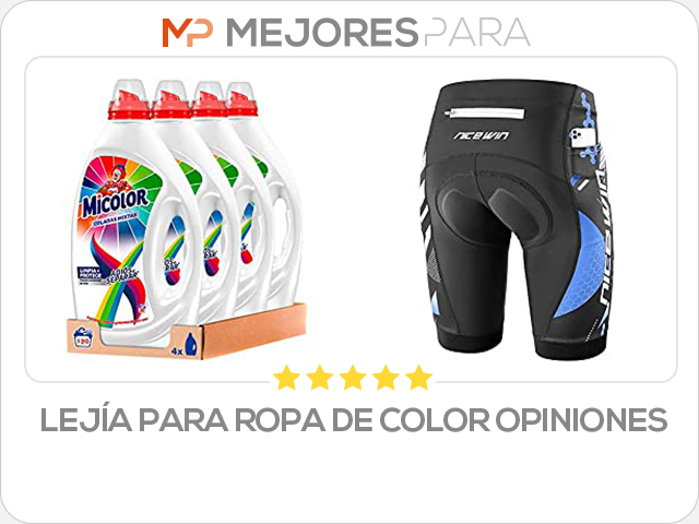 lejía para ropa de color opiniones