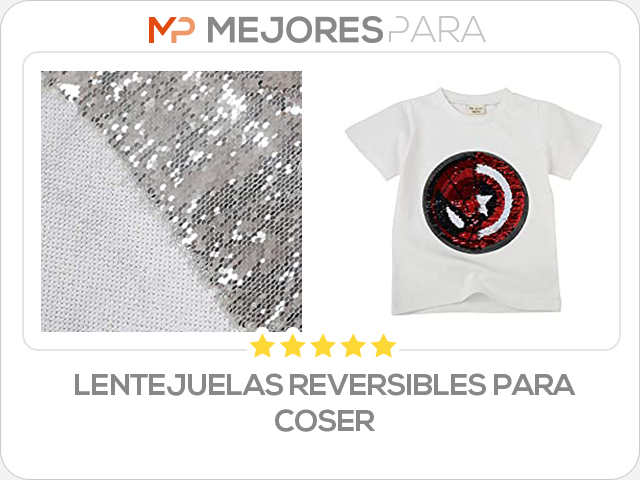 lentejuelas reversibles para coser