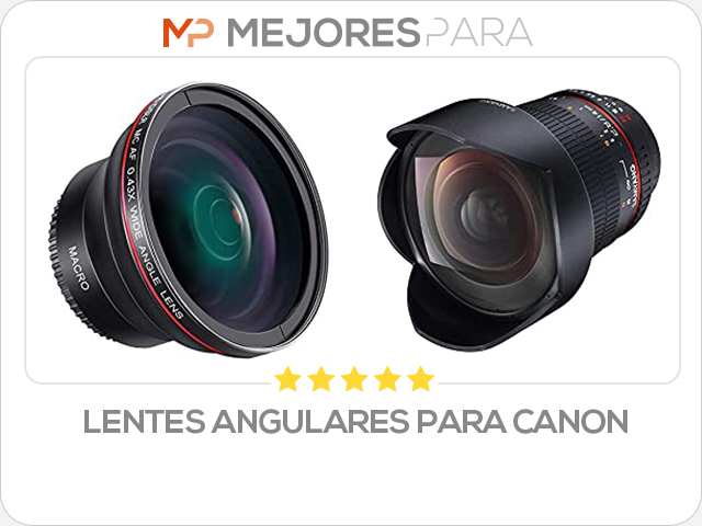 lentes angulares para canon