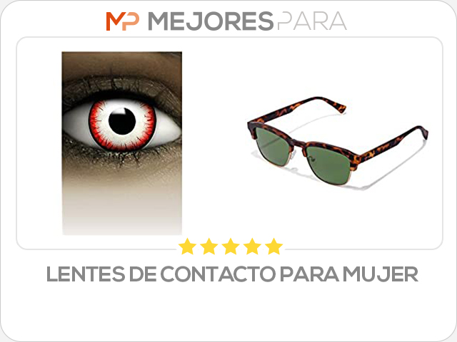 lentes de contacto para mujer