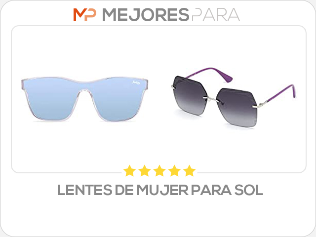 lentes de mujer para sol