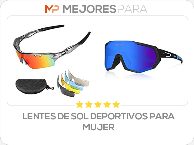 lentes de sol deportivos para mujer