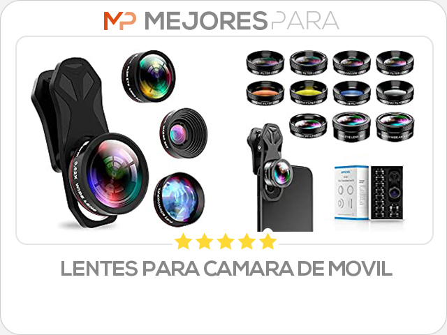 lentes para camara de movil