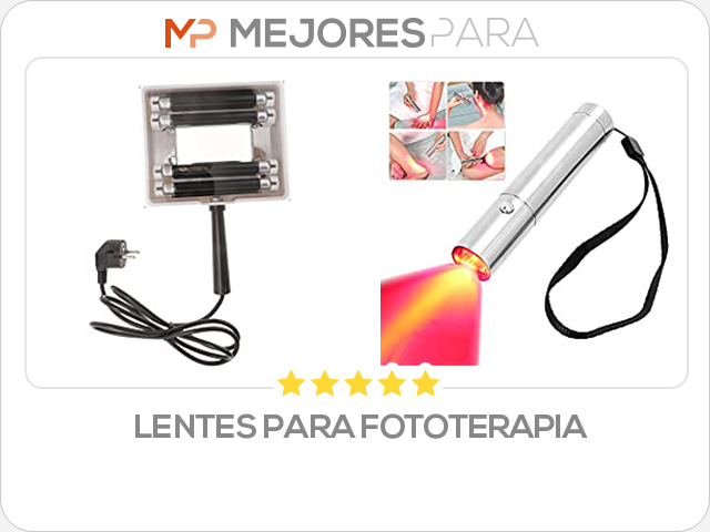 lentes para fototerapia